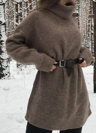 Вʼязана сукня - светр