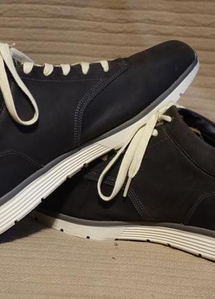 Отменные кожаные ботинки цвета маренго timberland killington chukka 46 р. ( 31,8 см.)4 фото