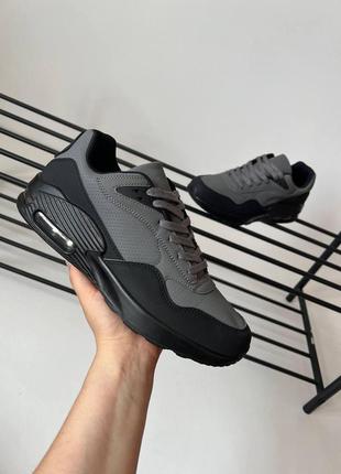 Кроссовки мужские осень черные