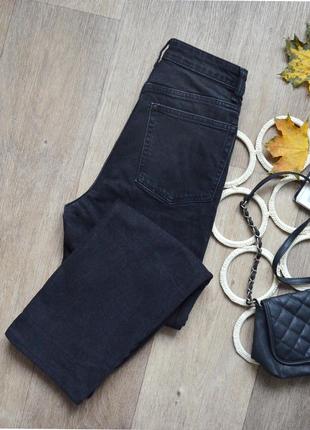 Отличные укороченные джинсы мом h&amp;m, посадка высокая5 фото