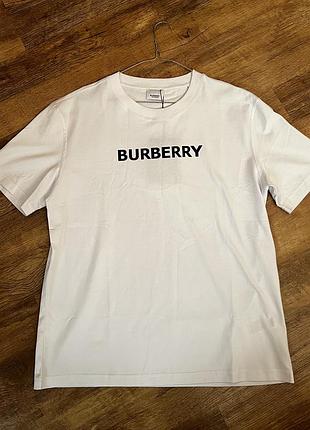 Burberry logo print tshirt,футболка