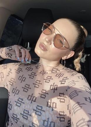 Боді сітка, кофта з вирізами