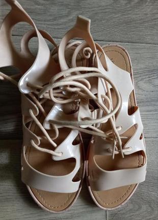 Силіконові сандалі 39