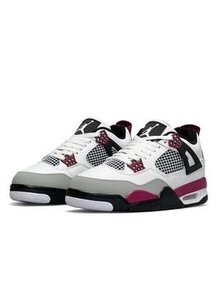 Чоловічі кросівки nike air jordan 4 retro “ psg paris saint germain “ fur#найк