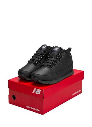 Мужские кроссовки new balance 754 all black grey fur