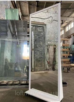 Зеркало в полный рост на колесах 1800х800