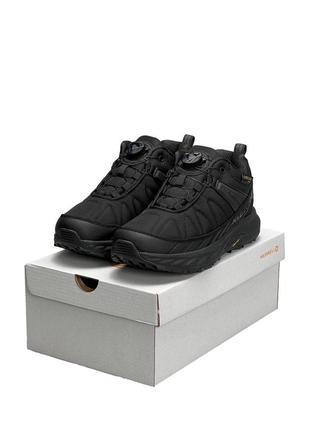 Мужские кроссовки merrell float pro cordura all black termo