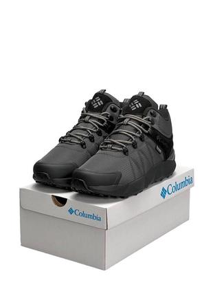 Чоловічі кросівки columbia facet high trinsulate dark grey termo