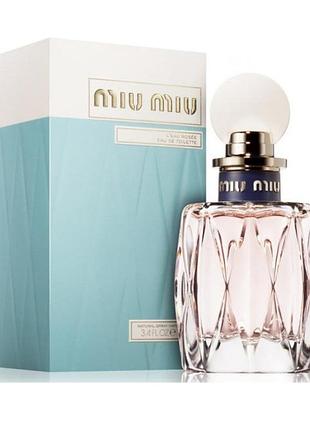 Жіночі парфуми miu miu l'eau rosee 100 мл