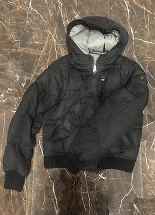 Бомбер на пуху