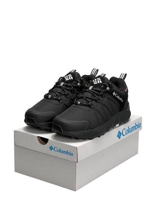 Мужские кроссовки columbia facet low trinsulate black white termo
