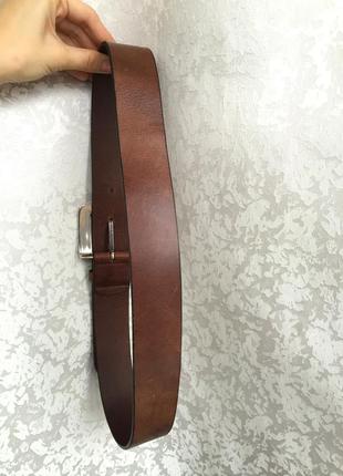 Шкіряний ремінь пояс , 100% натуральна шкіра  853 фото