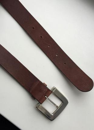 Шкіряний ремінь пояс , 100% натуральна шкіра  857 фото
