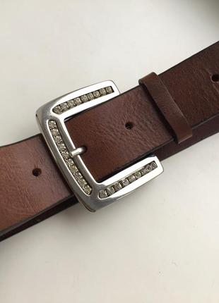 Шкіряний ремінь пояс , 100% натуральна шкіра  859 фото