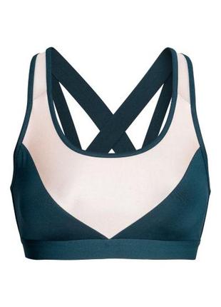 Новий спортивний бюст топ h&m sport з цікавою спинкою