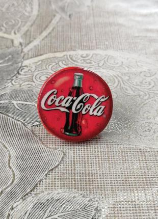 Кольцо модное coca-cola 3