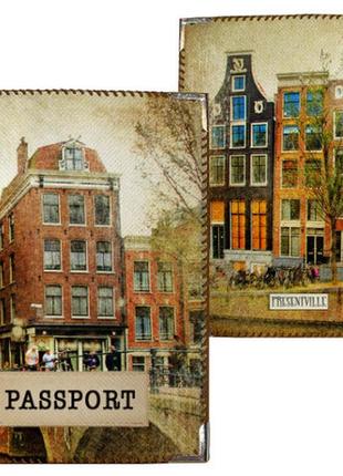 Обложка на паспорт амстердам1 фото
