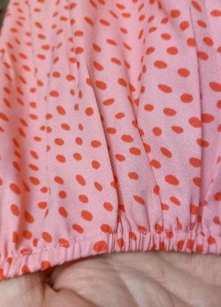 Легка рожева блуза  66-70р4 фото
