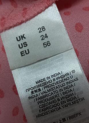 Легка рожева блуза  66-70р8 фото