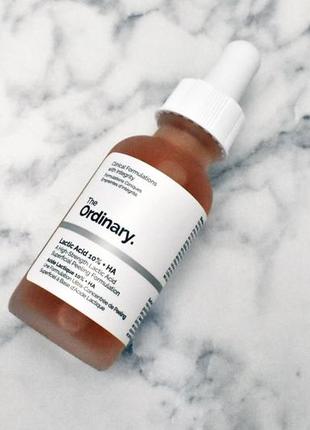 The ordinary lactic acid 10% + ha кислотный пилинг с молочной кислотой