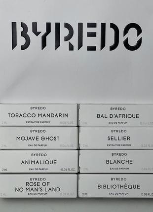 Byredo семпли eau de parfum та extrait de parfum  оригінал ціна на eau de parfum 280 грн ціна на extrait de parfum 350 грн1 фото