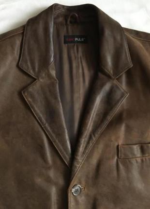 Куртка кожаная saki puls размер 52/l-xl