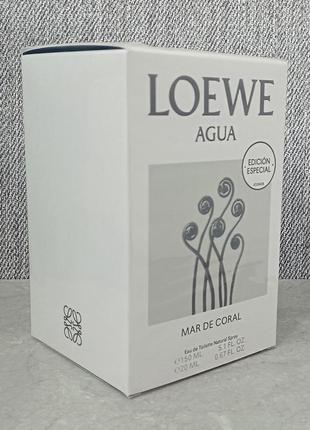 Loewe agua de loewe mar de coral подарунковий набір (оригінал)