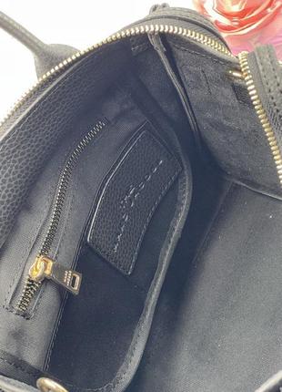 Сумка жіноча міні турція чорна еко, сумка в стилі the tote bag marc марк якобс джейкобс, сумка жіноча еко шкіра в стилі зе тоте бег3 фото