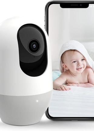 Видеоняня nooie baby monitor wifi 360-градусная 1080p ip-камера б/у