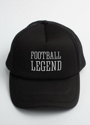 Кепка "football legend", чорний, black, англійська