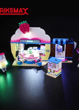 Комплект света briksmax для друзей серии 41366 оливия кекс кафе lego