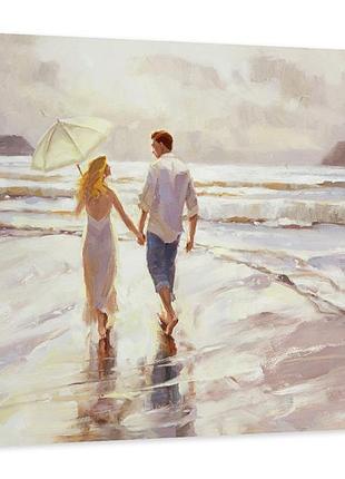 Картина на стену в гостиную / спальню  закохані    mlp_32 с лаковым покрытием