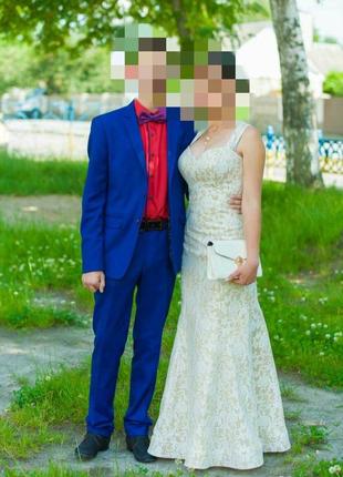 Выпускное платье/ свадебное платье1 фото
