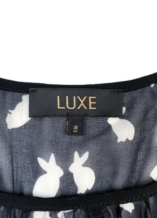 Шифоновая блузка luxe dorothy perkins, s/m4 фото