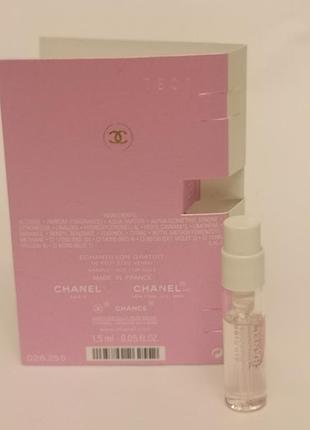 Chanel chance eau tendre туалетна вода, 1,5 мл2 фото