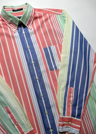 Рубашка/сорочка gant - washer oxford multicolour striped shirt3 фото