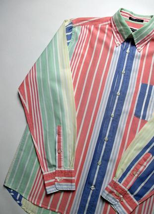 Рубашка/сорочка gant - washer oxford multicolour striped shirt7 фото