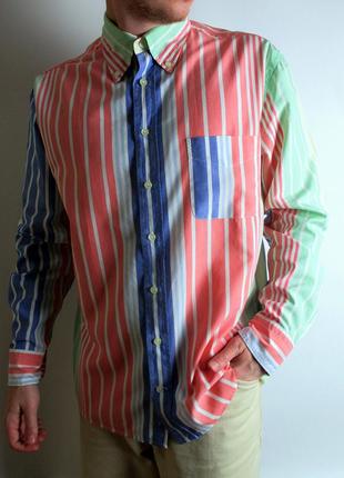 Рубашка/сорочка gant - washer oxford multicolour striped shirt2 фото