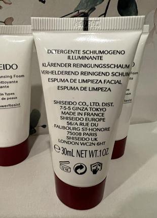 Shiseido активна очищуюча пінка2 фото