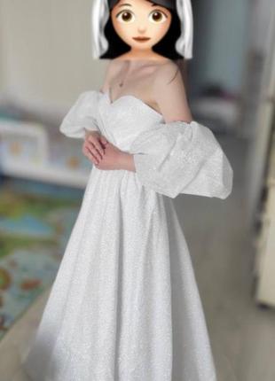 Весільна сукня (не вживана!!! нова!!!)2 фото