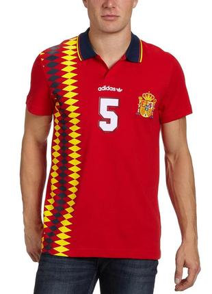 Футболка поло тенниска adidas spain polo р. s