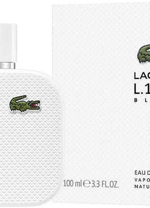 Eau de l.12.12 blanc (лакоста де л 12 12) 110 мл - мужские духи (парфюмированная вода)