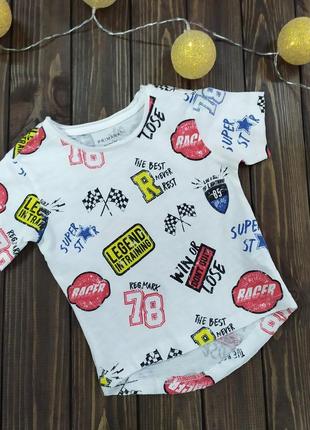 Футболка на хлопчика 12-18 міс примарк