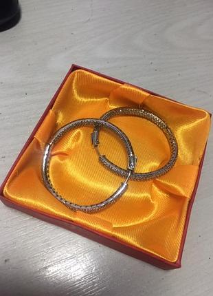 Cерьги-кольца 50mm 4