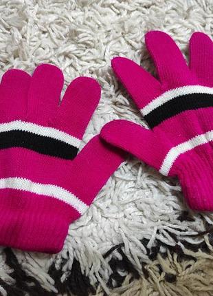 Удобные практичные осенние перчатки на 2-4 года4 фото