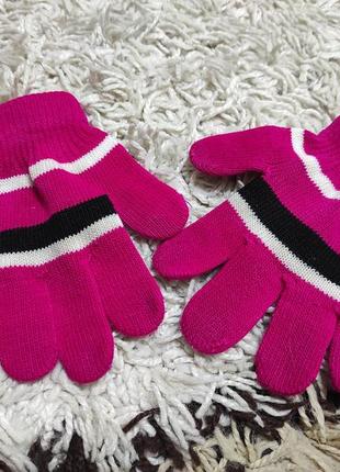 Удобные практичные осенние перчатки на 2-4 года7 фото