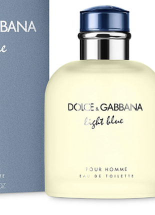 Light blue for men (дг лайт блу фор мен) 65 мл – мужские духи (пробник)