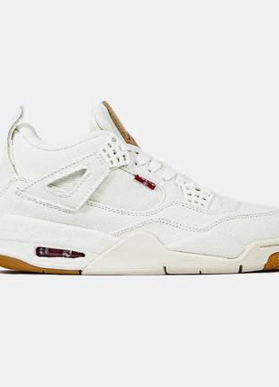 Nike air jordan 4 levi’s ‘white denim’