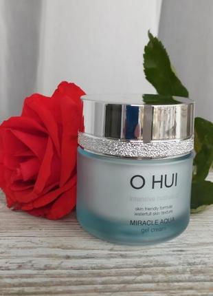 Корейська косметика ohui miracle aqua gel cream 30ml