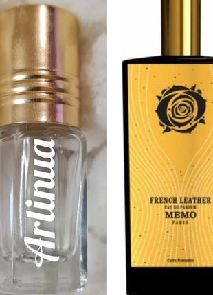 Масляный парфюм memo french leather1 фото